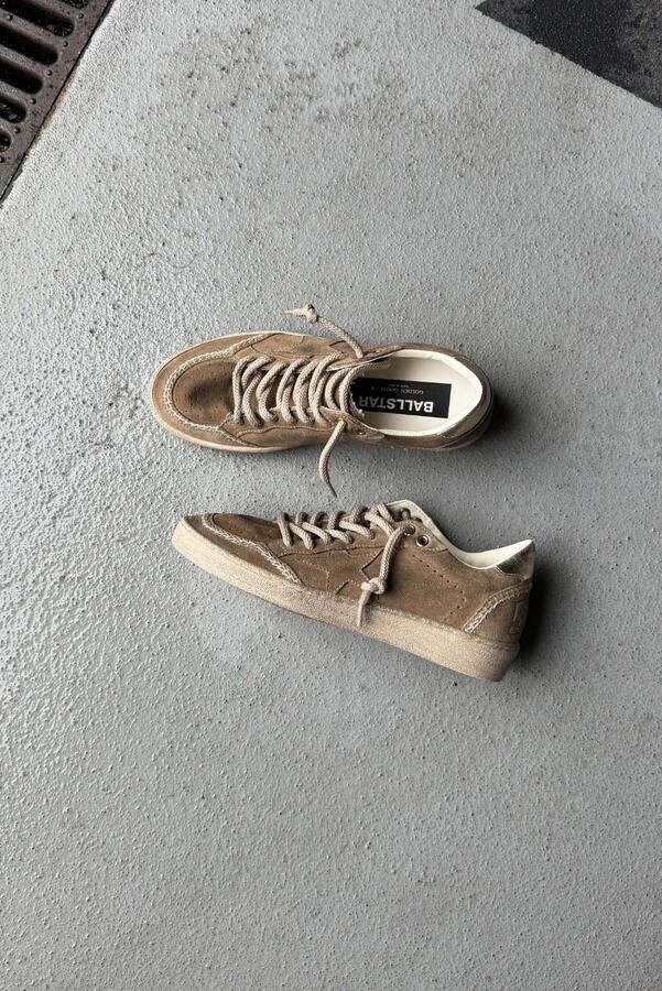 Golden Goose sneakers Ballstar GWF00117.F008707.55802 tobacco gold