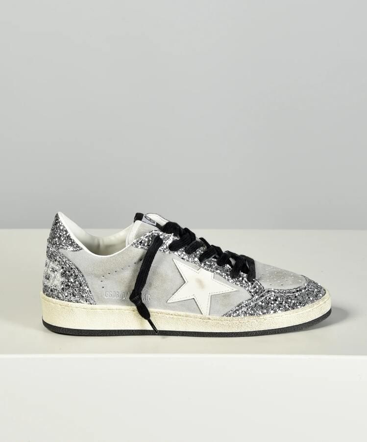 Golden Goose sneakers Ballstar GWF00117.F008723.60379 grey silver white