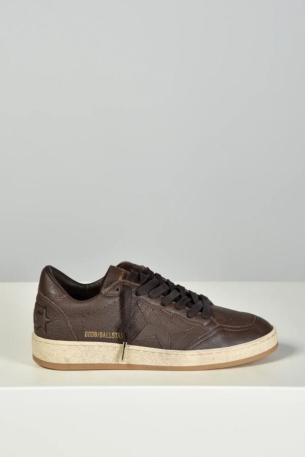 Golden Goose sneakers Ballstar GWF00117.F008888.55381 dark brown