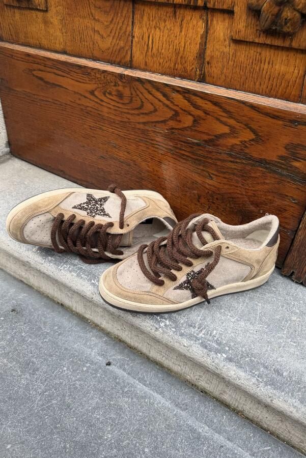 Golden Goose sneakers Ballstar GWF01034.F008067.15400 beige brown