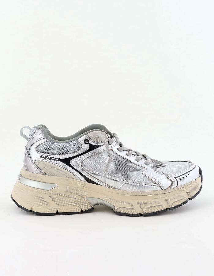 Golden Goose sneakers Lightstar GWF00724.F007843.60320 grey silver black