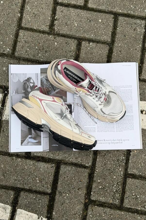 Golden Goose sneakers Lightstar GWF00724.F007913.70208 silver white red
