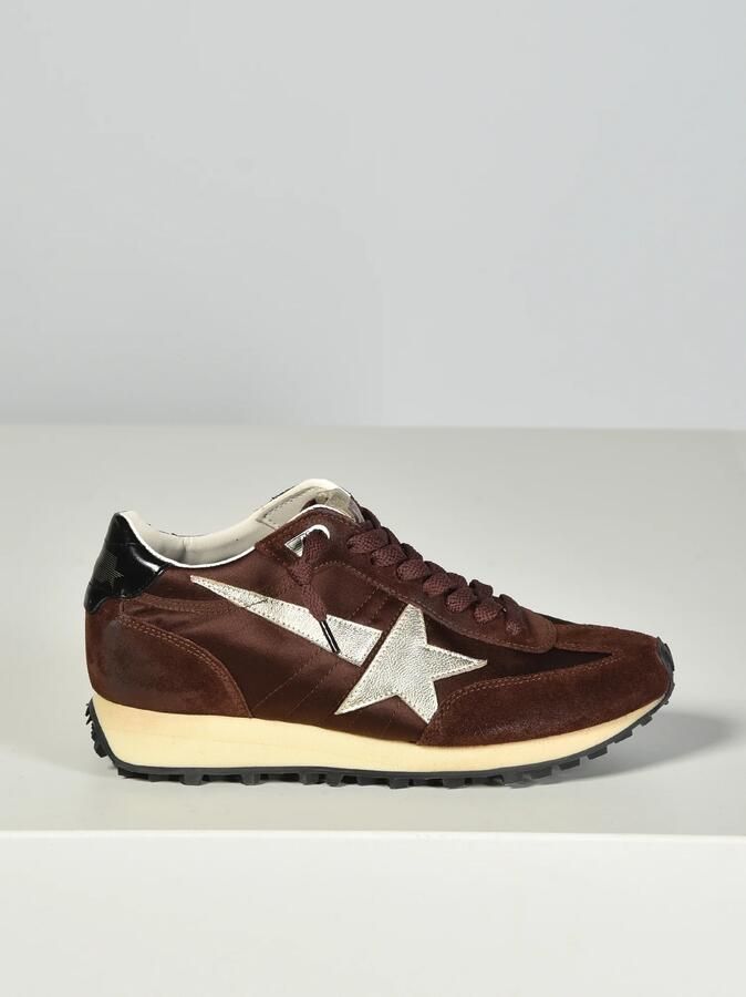 Golden Goose sneakers Running Marathon GWF00683.F007841.55661 brown platinum