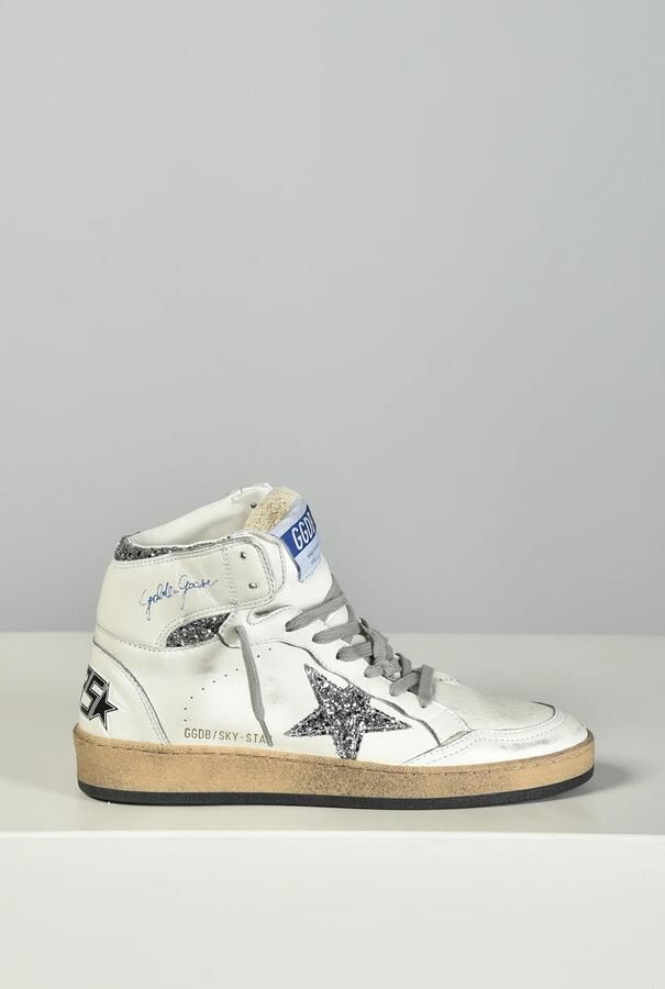 Golden Goose sneakers Skystar GWF00230.F002192.80185 white silver