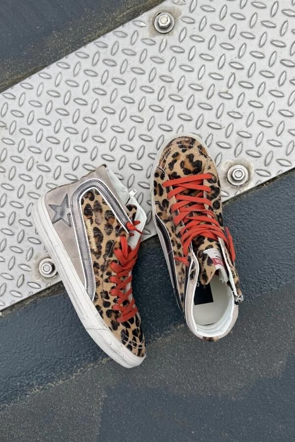 Golden Goose sneakers Slide GWF00116.F008006.15860 maculated beige antracite