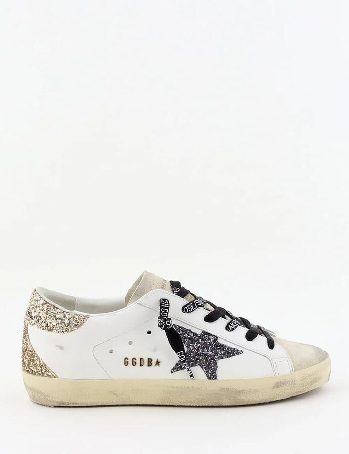 Golden Goose sneakers Superstar GWF00102.F005358.82532 optic white seedpearl black gold