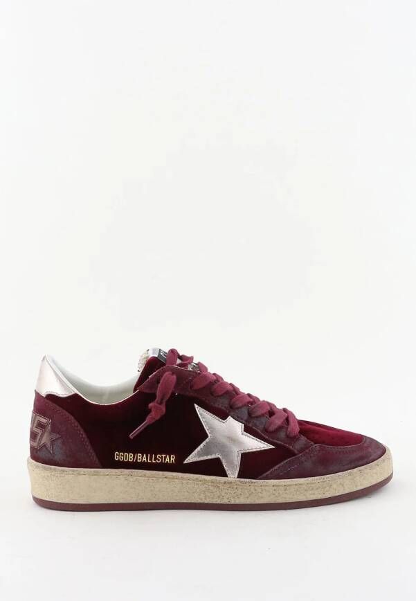 Golden Goose sneakers Ballstar GWF00117.F007476.40533 ruby red silver