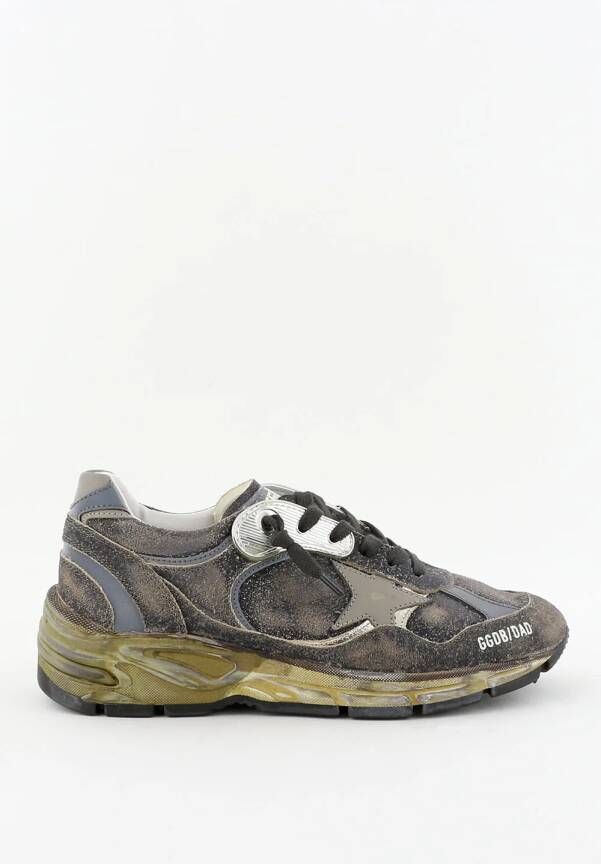 Golden Goose sneakers Running Dad GWF00199.F006649.82841 black silver khaki