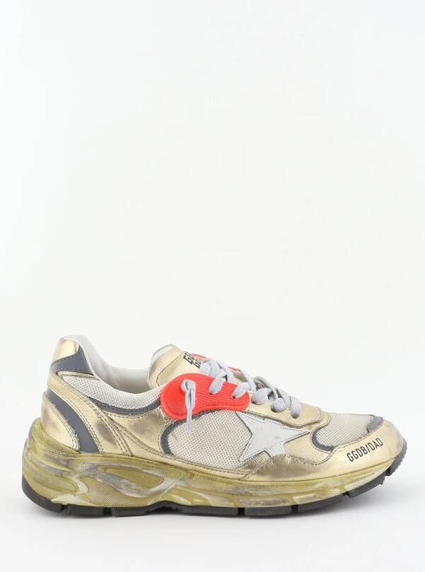 Golden Goose sneakers Running Dad GWF00884.F007461.65225 gold cream optic white