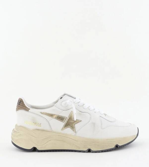 Golden Goose sneakers Running Sole GWF00126.F006129.10834 white gold beige