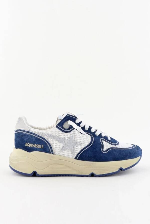 Golden Goose sneakers Running Sole GWF00126.F007598.81225 white blue silver