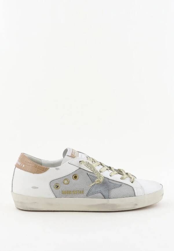 Golden Goose sneakers Superstar GWF00103.F006786.11498 white light blue beige