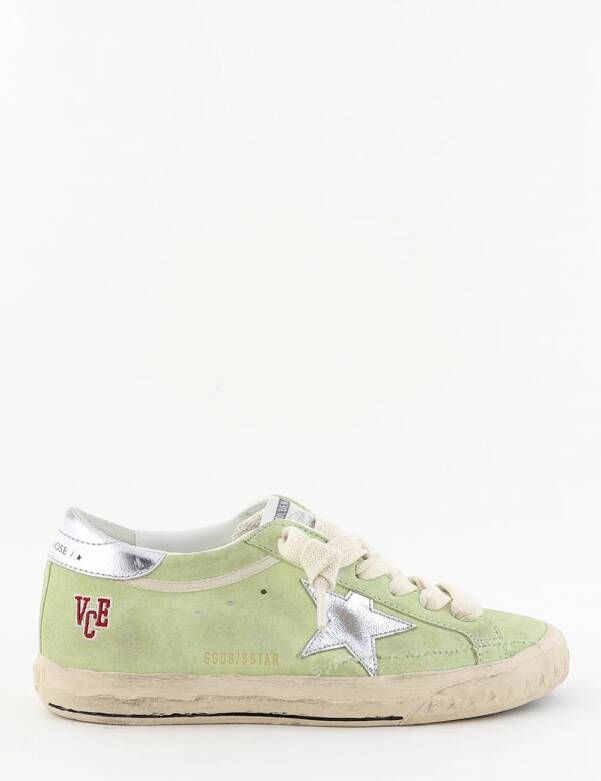 Golden Goose sneakers Superstar GWF00758.F006816.35909 nile green silver
