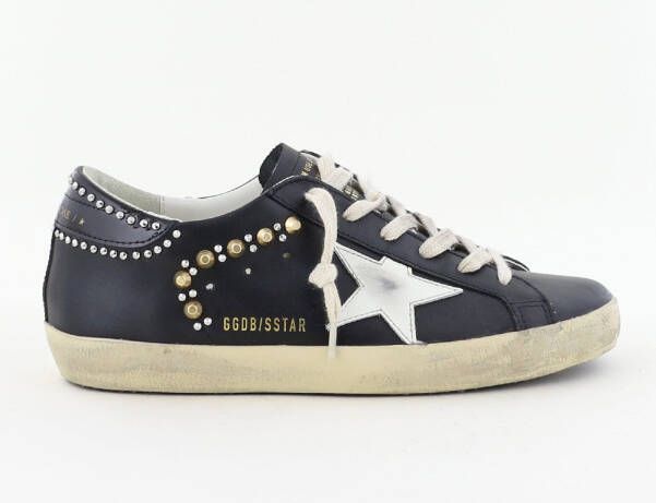 Golden Goose sneakers Superstar metallic studs zwart