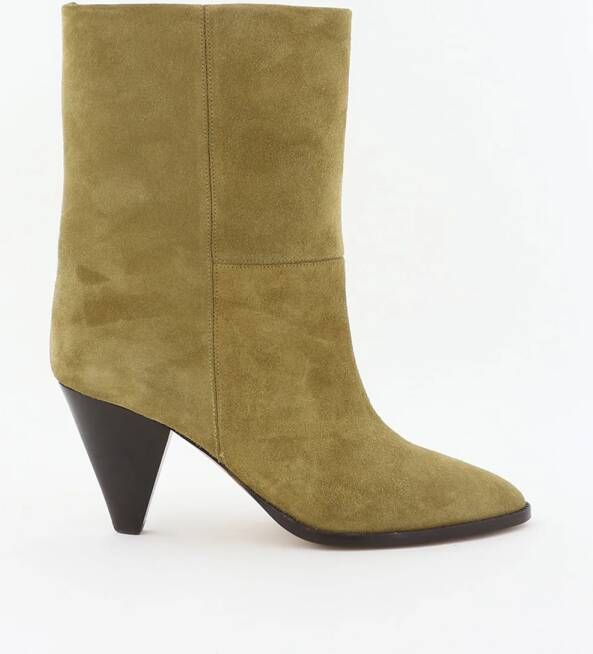 Isabel Marant enkellaarsjes Rouxa BO0021FA-A1A34S taupe