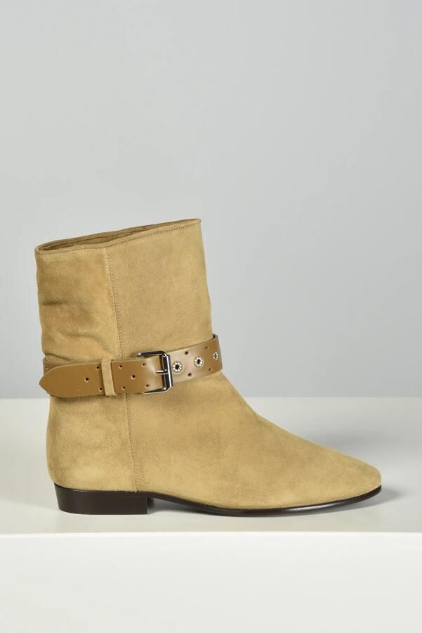 Isabel Marant enkellaarsjes Reena-Gb BO0295FA-D3A07S taupe