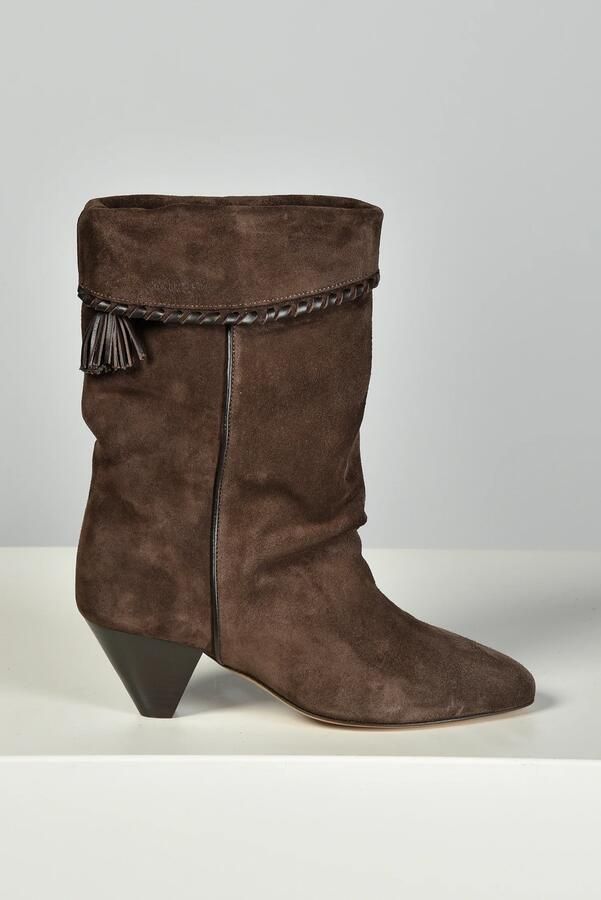 Isabel Marant laarzen Dalby-Gz BO0188FB-C1A20S chocolate