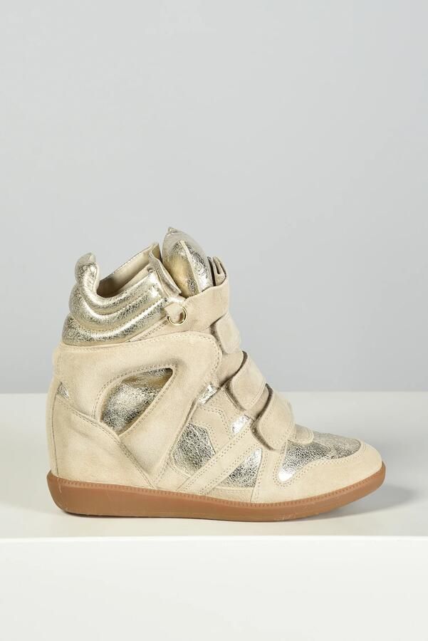 Isabel Marant sneakers Bekett-Gf BK0010FA-D3E19S light beige light gold