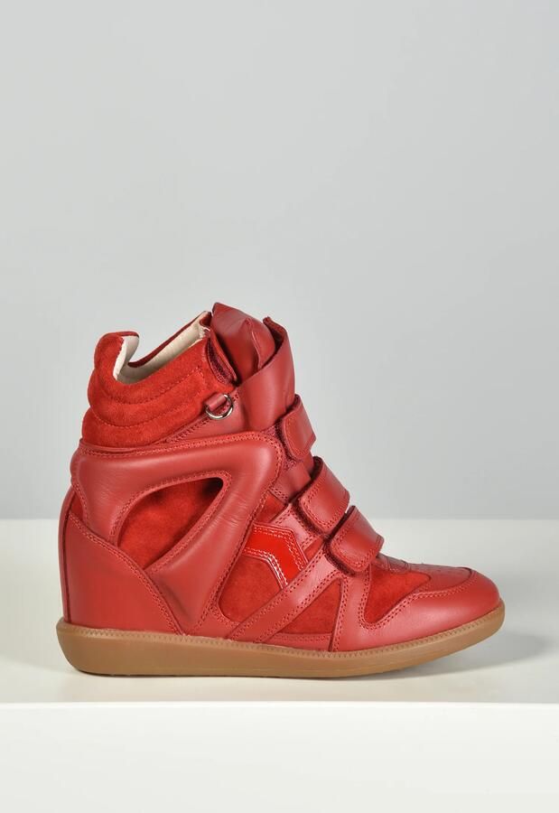 Isabel Marant sneakers Bekett Ring-Gd BK0104FA-D4E13S scarlet red