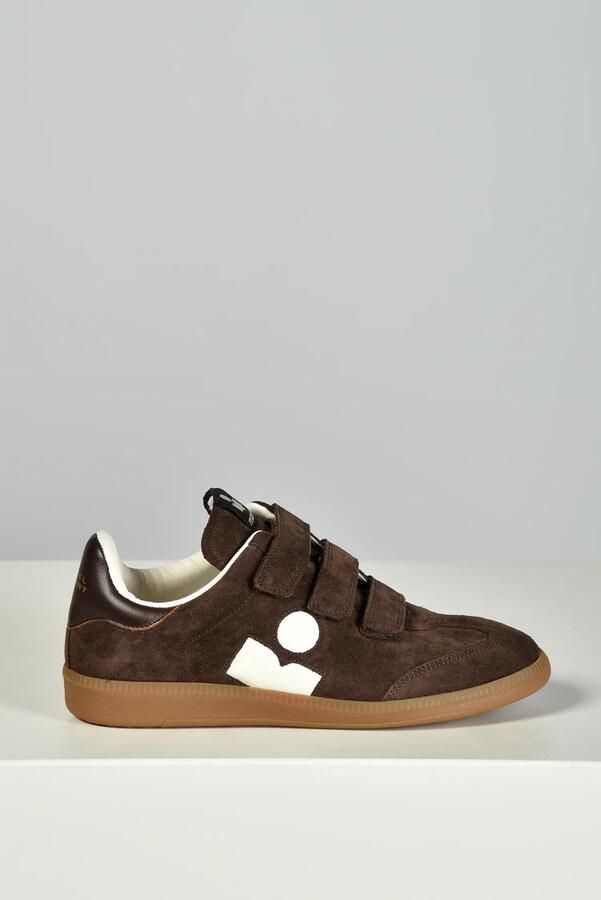Isabel Marant sneakers Beth-Gz BK0013FA-C1E09S chocolate milky white