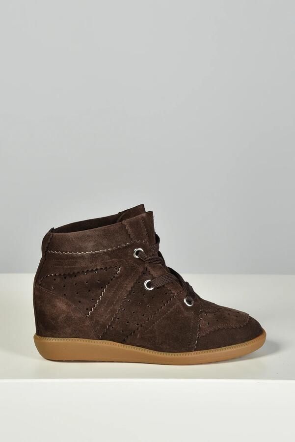 Isabel Marant sneakers Bobby-Gz BK0011FA-A1E20S chocolate