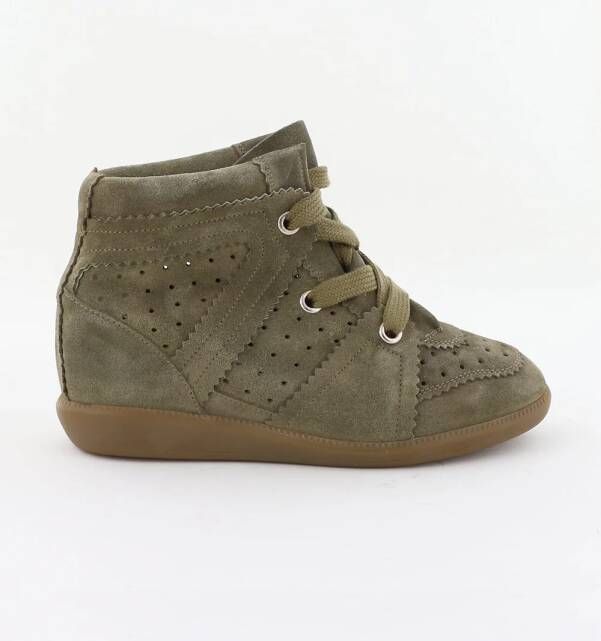 Isabel Marant sneakers Bobby BK0003-00M102S taupe