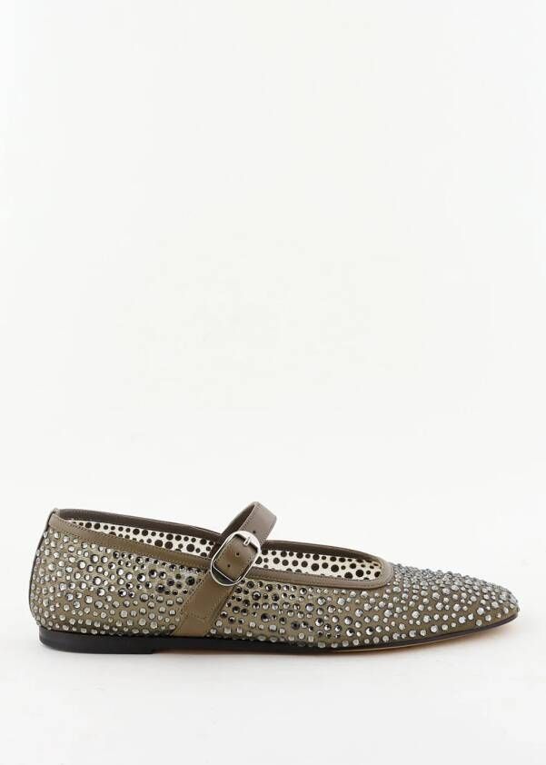Le Monde Beryl ballerina&apos;s Mary Jane BMJ-MCR-SMO smokey crystals