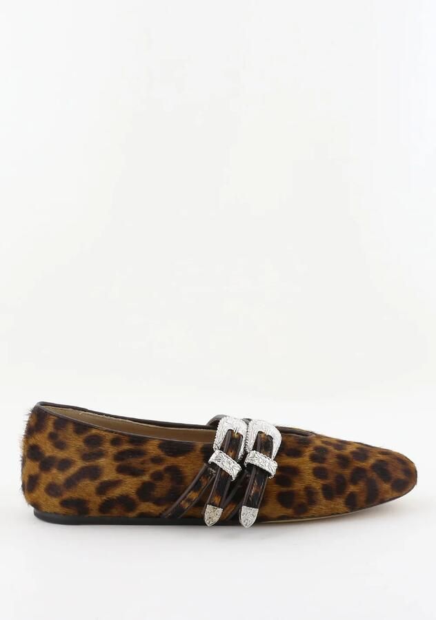 Le Monde Beryl ballerina's Claudia CLM-PON-LEO leopard