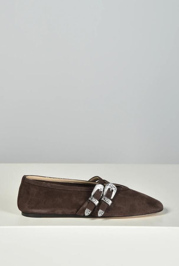 Le Monde Beryl ballerinas Claudia BCS-SUE-CHO chocolate