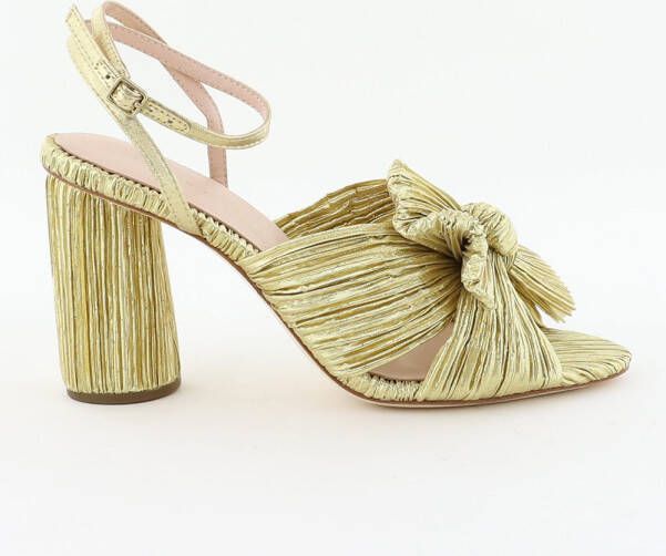 Loeffler Randall sandalen Camellia-PLA-GOLD goud