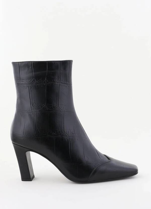 Lola Cruz enkellaarsjes 030T55BK negro