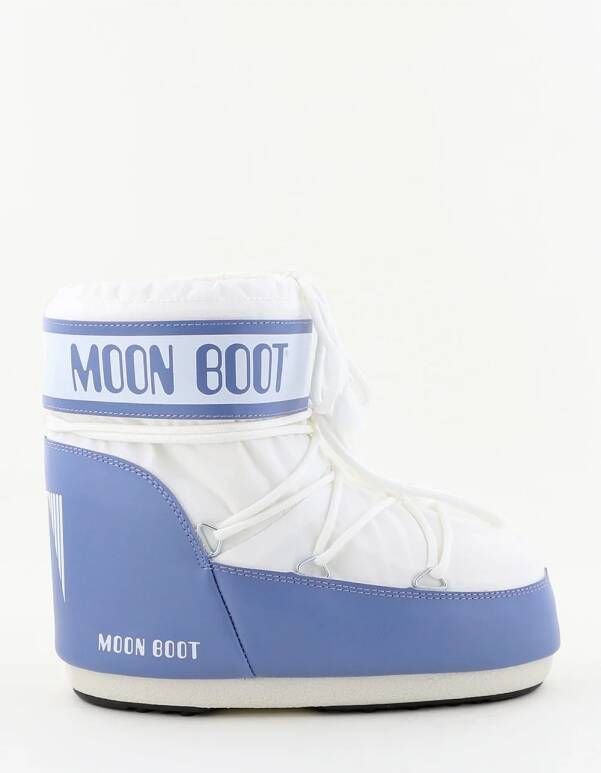 Moon boot laarzen Icon Low 80D1409340 HA06 nylon elephant grey white