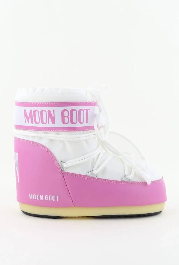 Moon boot laarzen Icon Low 80D1409340 JB05 nylon pink white
