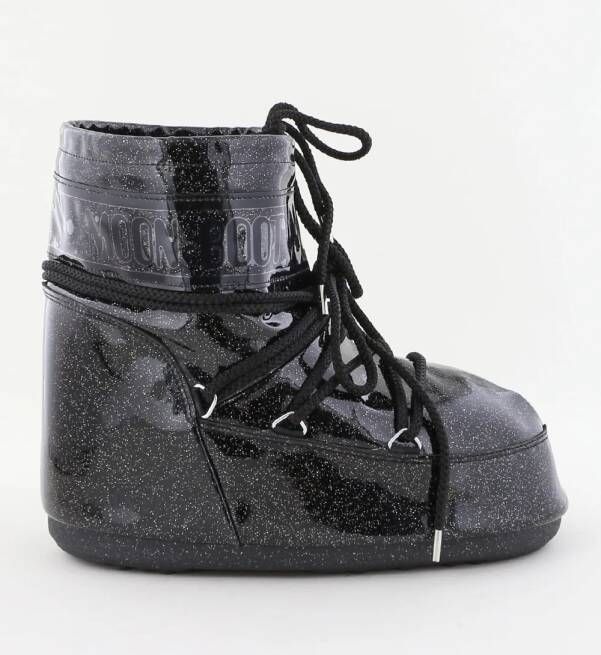 Moon boot laarzen Icon Low Glitter 14094400 black
