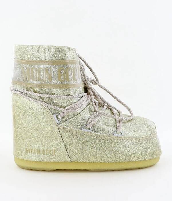 Moon boot laarzen Icon Low Glitter 14094400 gold