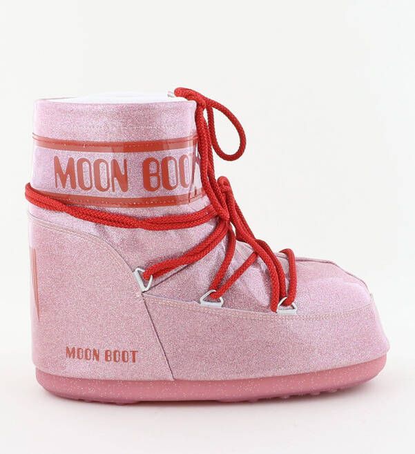 Moon boot laarzen Icon Low Glitter 14094400 roze