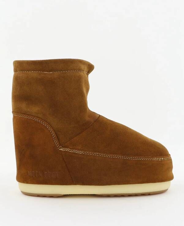 Moon boot laarzen Icon Low Nolace Suede 14094000 cognac