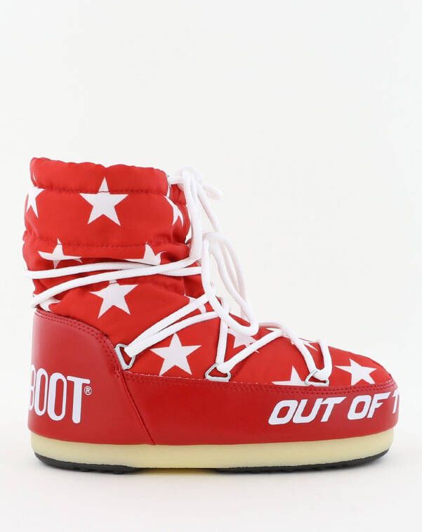 Moon boot laarzen Light Low Stars 14601700 rood