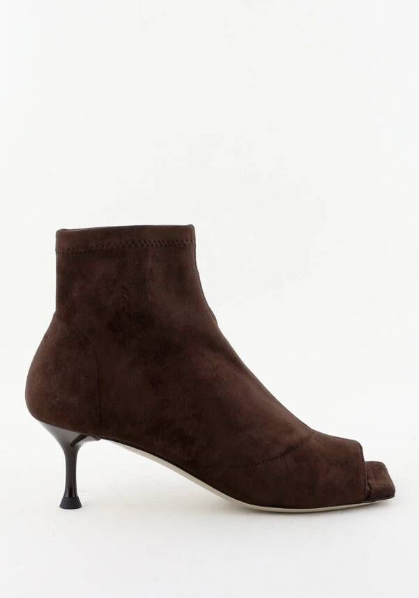Morobe enkellaarsjes Luz 28 chocolat suede