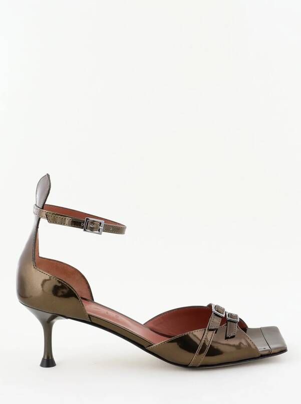 Morobe sandalen Annie 03 bronze specchio