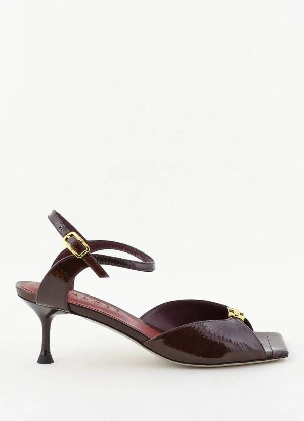 Morobe sandalen Grace Logo 101 chocolat