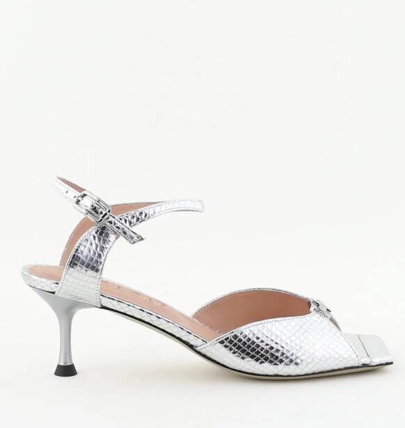 Morobe sandalen Grace Logo 92 silver python