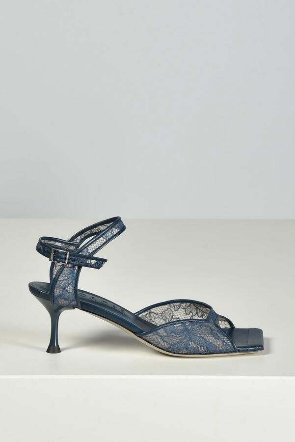 Morobe sandalen Griselda 14 dentelle navy