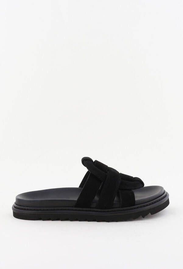 Morobe suede sandalen Emilia zwart