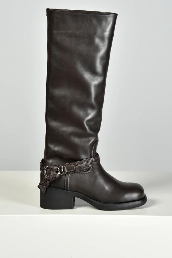 Nubikk laarzen Lizzy Lynn 21100000 dk brown leather