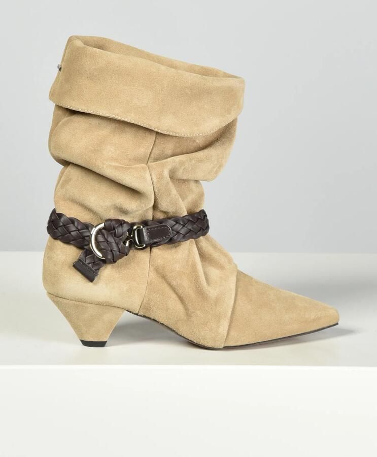 Nubikk laarzen Sally Lynn 21102300 oak suede