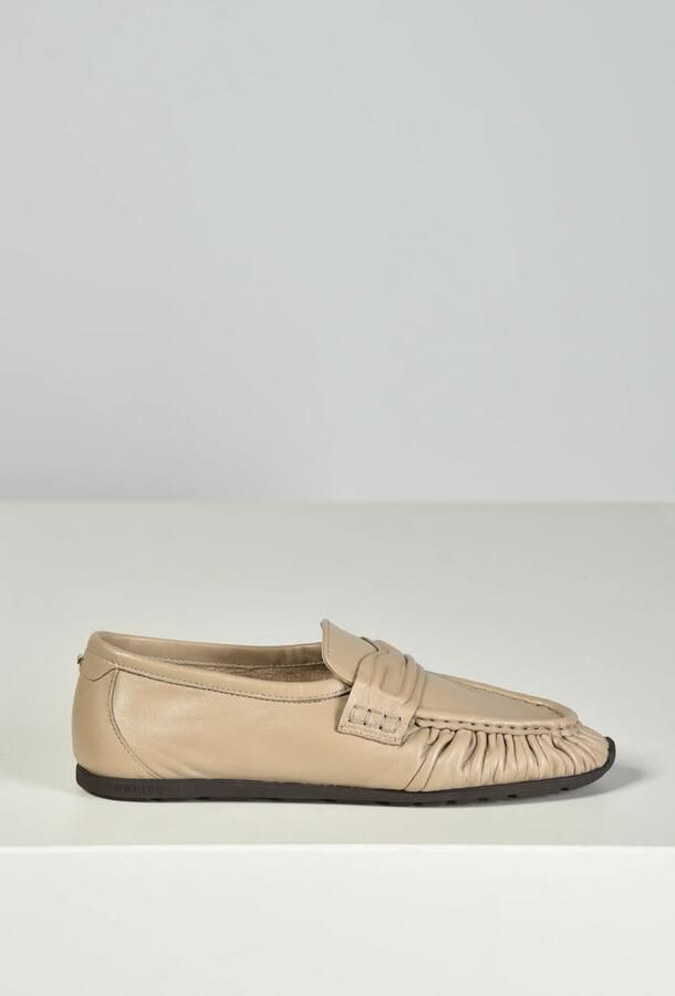 Nubikk loafers Riley Mio 21098401 taupe leather