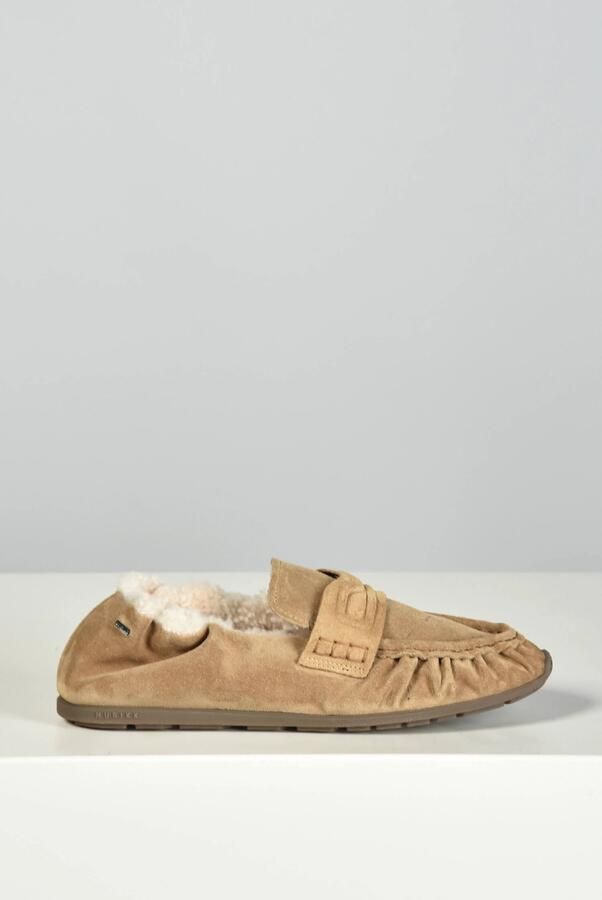 Nubikk loafers Riley Mio Fur 21098403 oak suede
