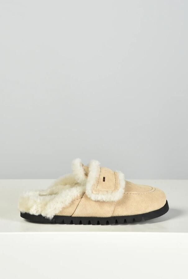Nubikk loafers Teddy Fur II (L) 21087201 beige suede