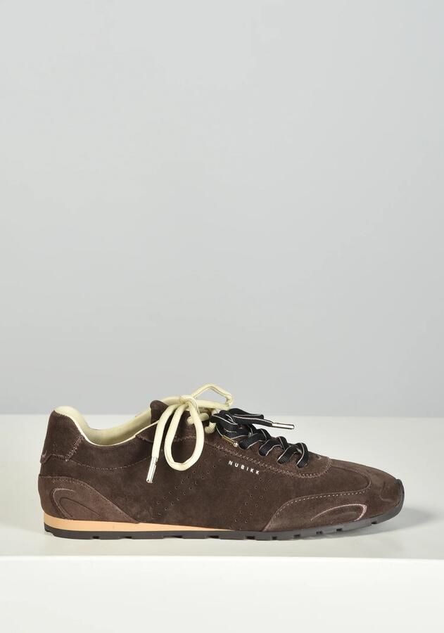 Nubikk sneakers Billy Lou II 21088902 dk brown suede